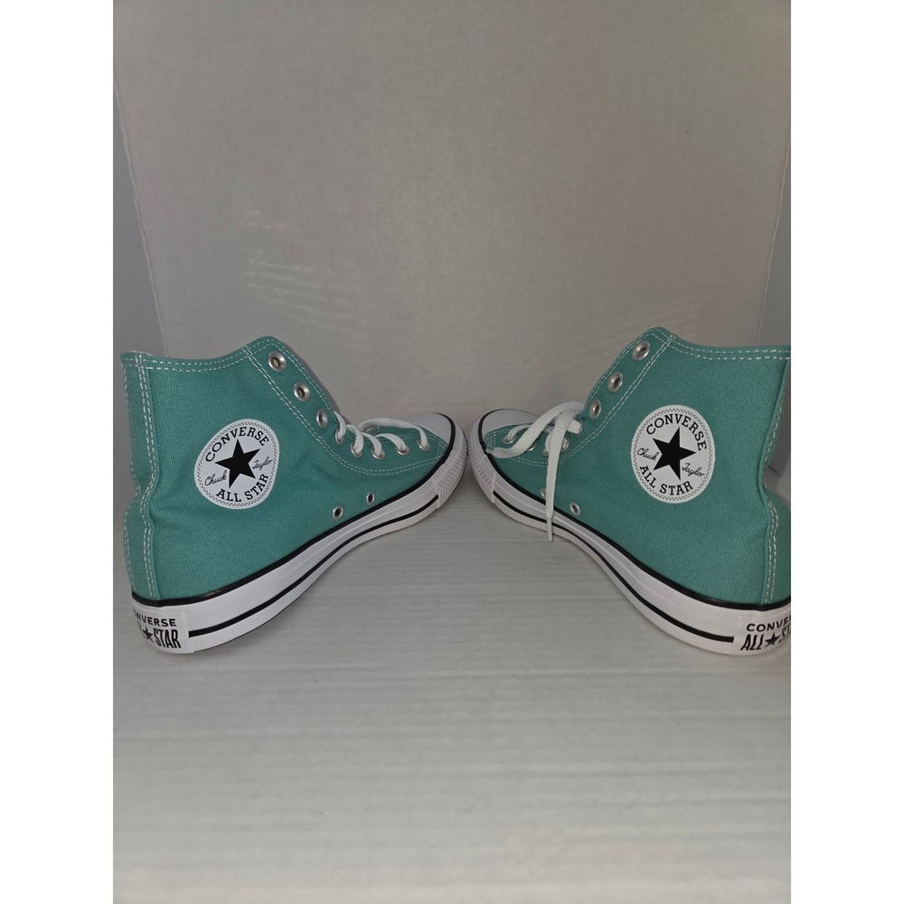 Converse Chuck Taylor All Star High Top Teal Canvas Sneakers A13266F M7 Wmn 9 - Picture 5 of 8
